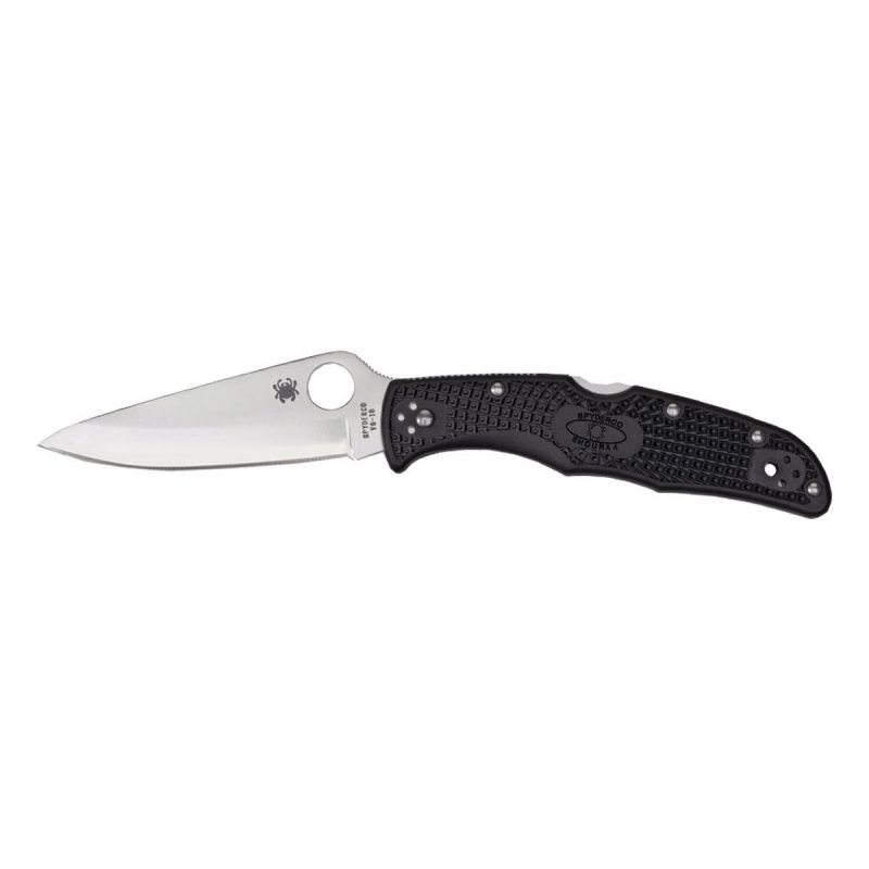 Spyderco Endura 4 FRN Black Plain C10PBK