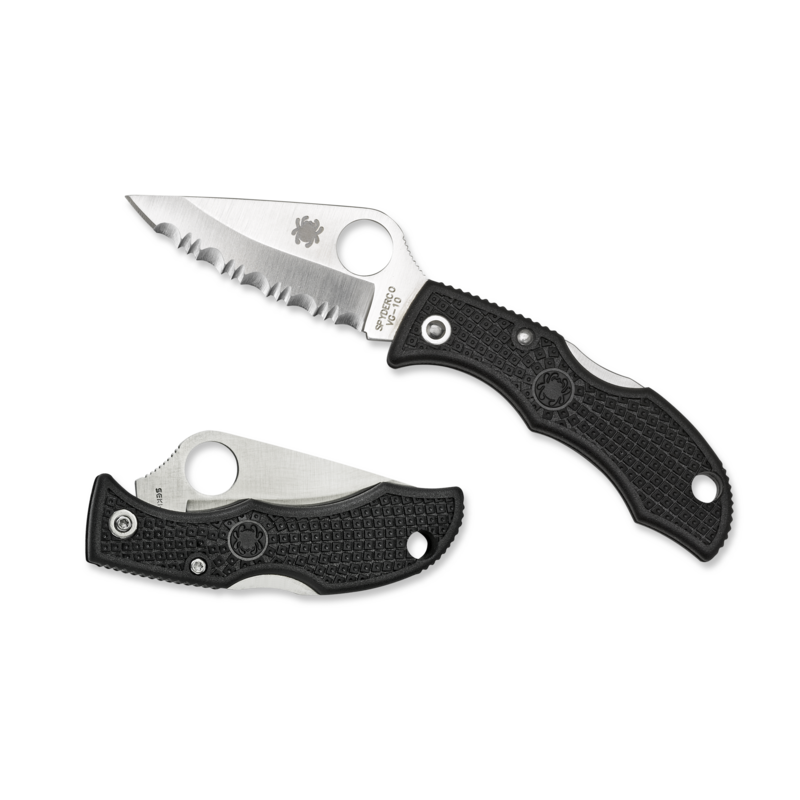 Spyderco Ladybug 3 FRN Black Serrated LBKS3