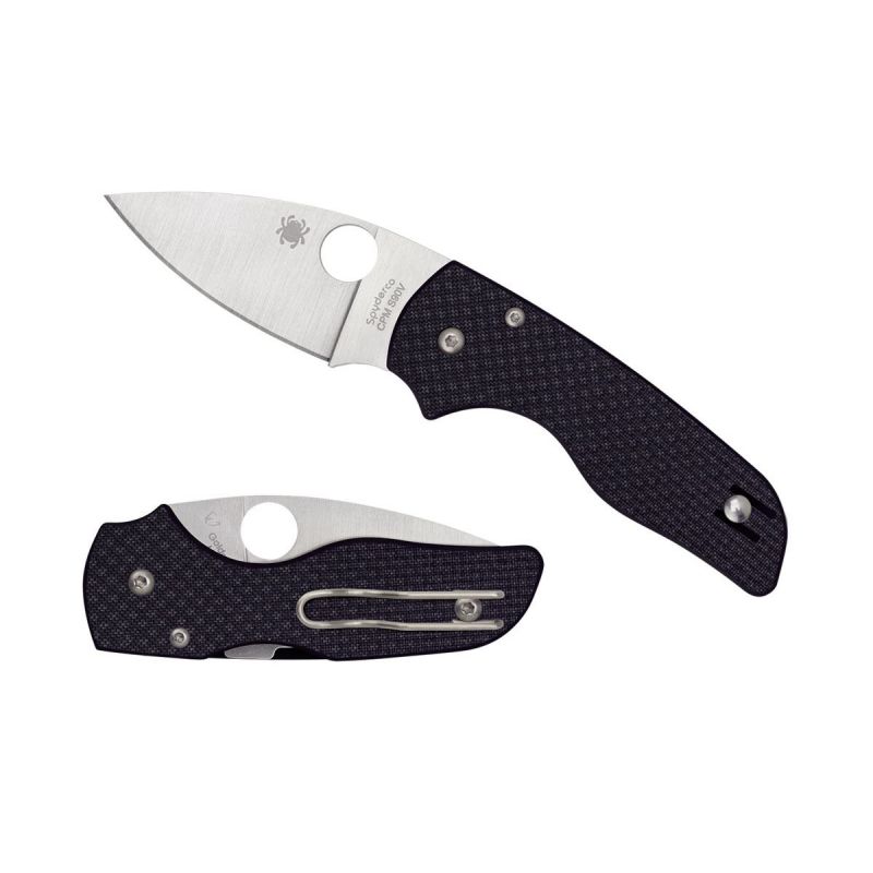 Spyderco Lil' Native Carbon Fiber CPMS90V Plain C230CF90VP