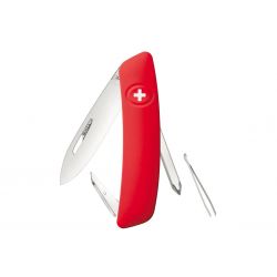 Swiza D02 Rouge, couteau suisse fabriqué en Suisse