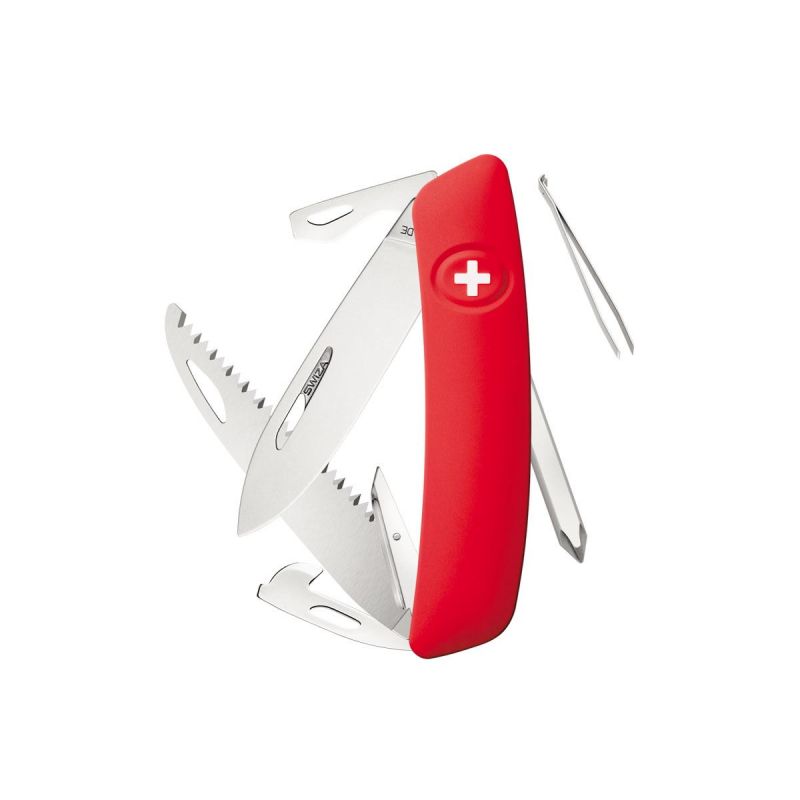 Swiza D06 Red, Swiss army knife made in Swiss