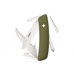 Swiza D06 Olive, Swiss army knife made in Swiss