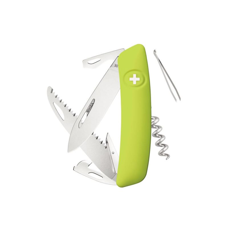Swiza D05 Moss, couteau suisse fabriqué en Suisse