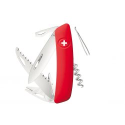 Swiza TT05 Tick Tool Red, Swiss army knife made in Swiss