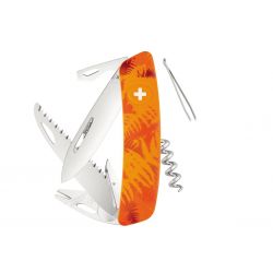 Swiza TT05 Tick Tool Orange Fern, Schweizer Taschenmesser made in Swiss