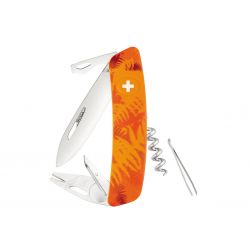 Swiza TT03 TICK Tool Orange Fern, Schweizer Taschenmesser made in Swiss
