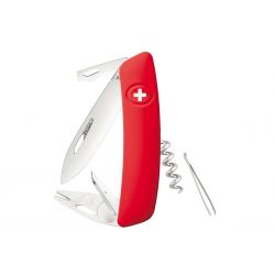 Swiza TT03 TICK Tool Red, Swiss army knife made in Swiss