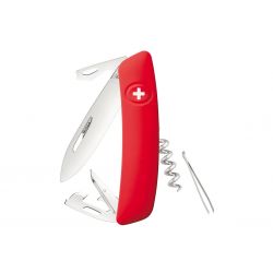 Swiza D03 Rouge, couteau suisse fabriqué en Suisse