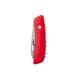 Swiza D03 AllMatt Red, couteau suisse fabriqué en Suisse