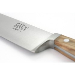 Couteau de chef professionnel Güde Alpha Olive 18 cm. (fléchir)