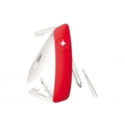 Swiza D04 Rouge, couteau suisse fabriqué en Suisse