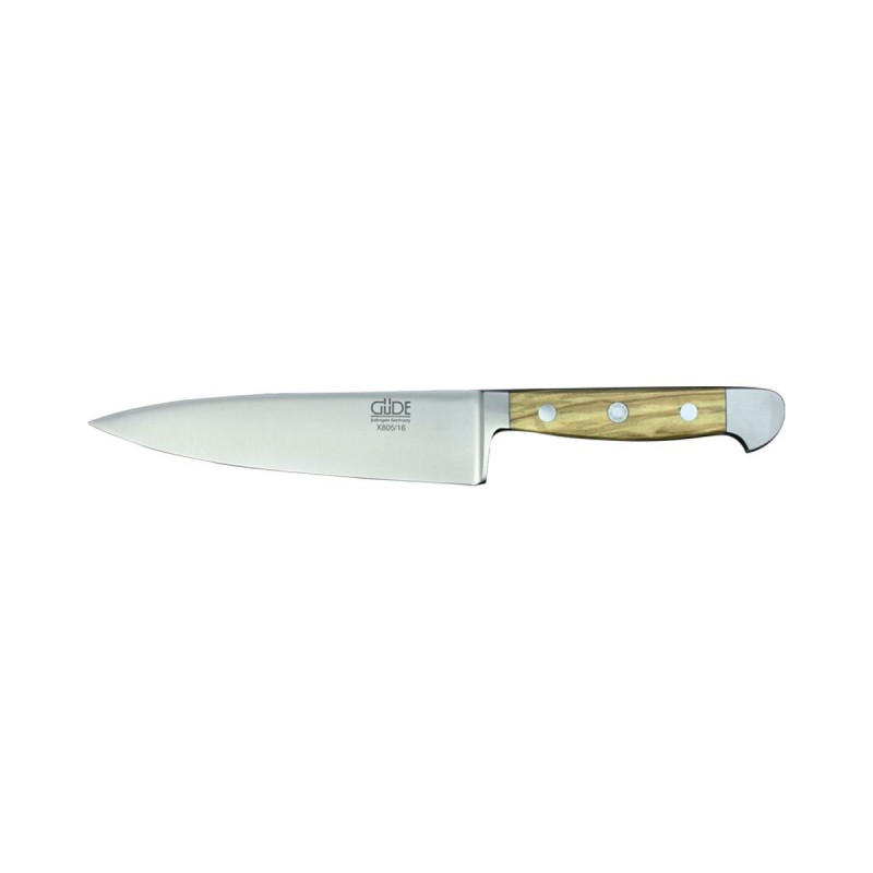 Coltello da cucina trinciante Güde Alpha Olive 16 cm