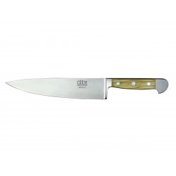 Couteau de cuisine à découper Güde Alpha Olive 21 cm.