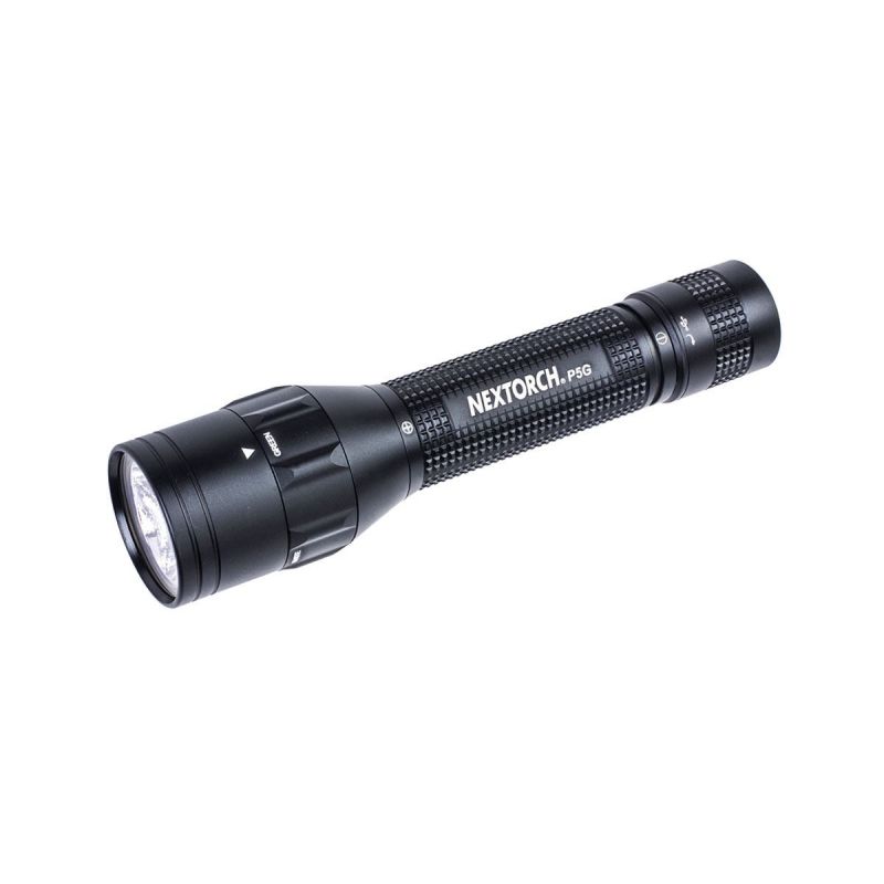 Nextorch P5G LED DUAL-LIGHT rechargeable led hunting torch (800 Lm WHITE- 200 Lm GREEN)