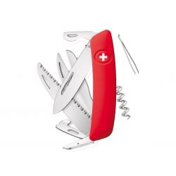 Swiza D09 Red, multifunctional Swiss army knife