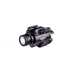 Nextorch WL23R Pistolen-Taschenlampe mit rotem Laser 1300 Lumen LED (Taktisches Licht)