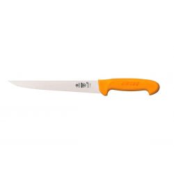 Couteau professionnel pour l'abattage Swibo, modèle côte droite (couteau à désosser et à coller) CM. 25