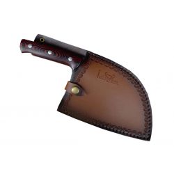 Samura Mad Bull Chopper Cleaver with handle in G-10 Black & Red (Cleaver) 18 cm