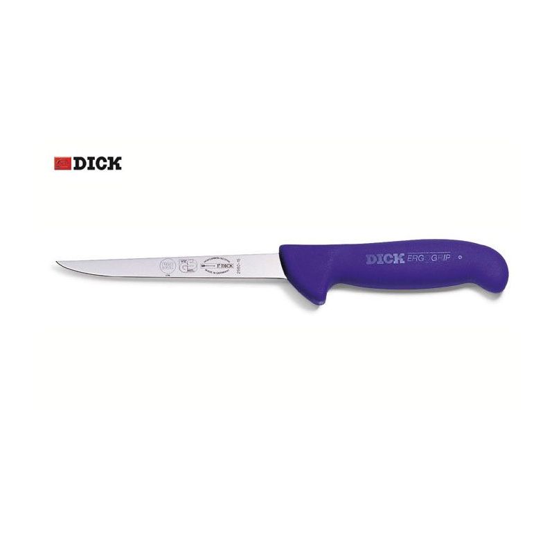 Nóż do trybowania Dick ErgoGrip 15 cm, wąskie, elastyczne ostrze