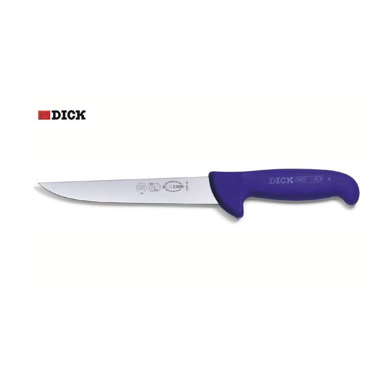Couteau à désosser professionnel Dick ErgoGrip 18 cm, lame droite