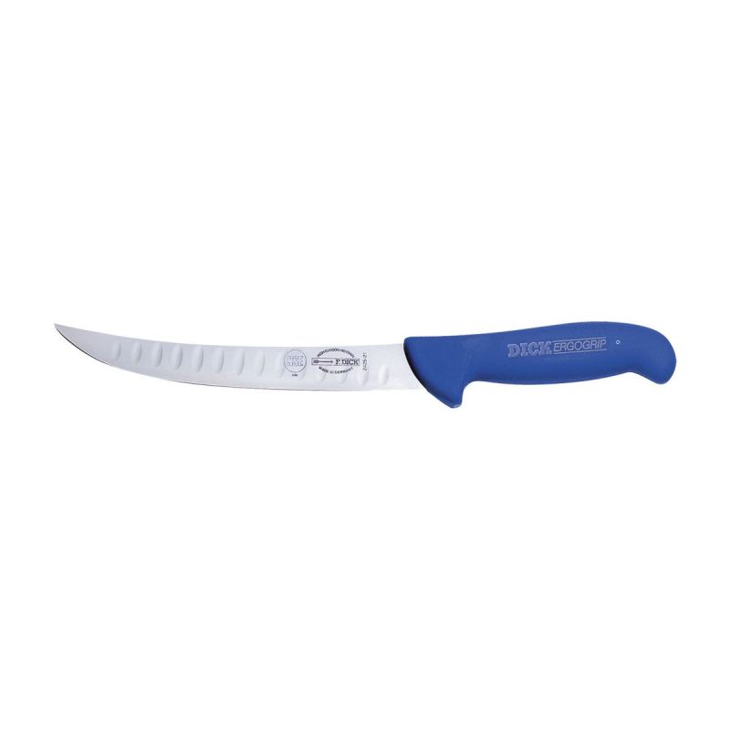 Professional Boning knife with alveoli, Dick ErgoGrip 21 cm