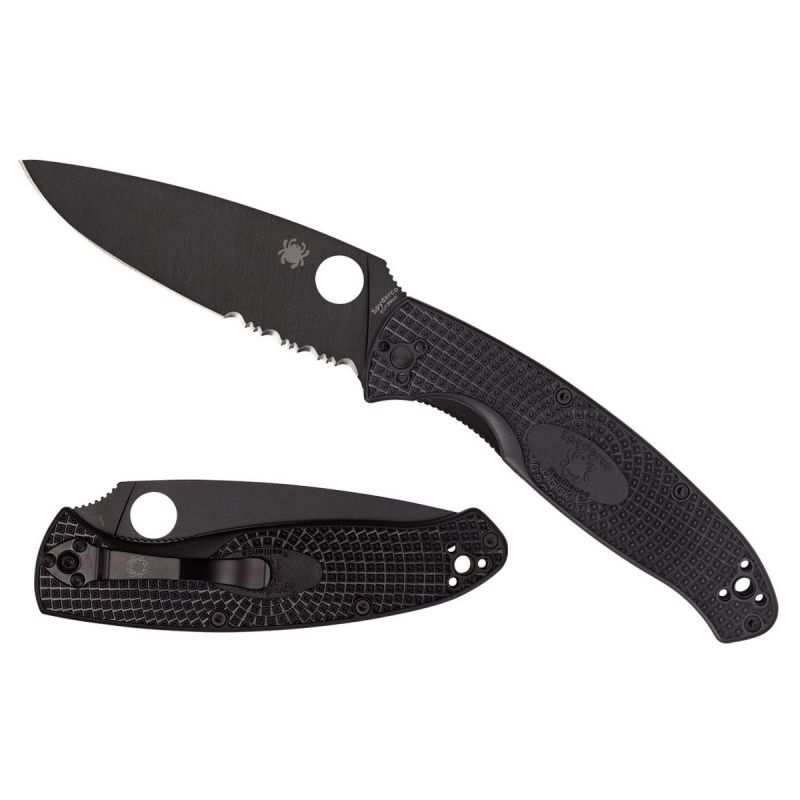 Spyderco Resilience Frn Black Blade Combo C142PSBBK