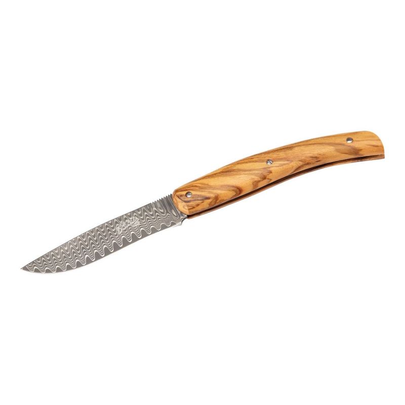 Herbertz Folding Olive Wood 53022 Damascus