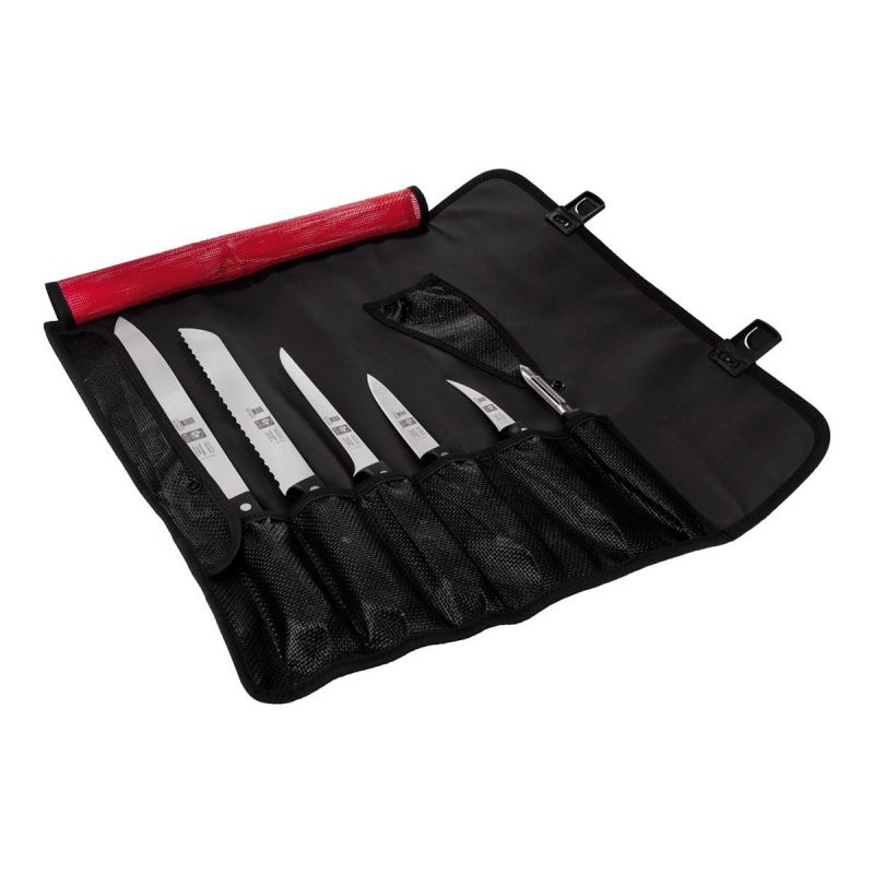 5 Knives Set Plus Chef Knife Case Roll Bag