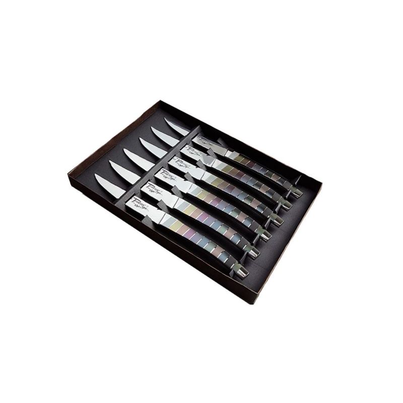 Orfevre Steakmesser-Set, 6-tlg. "Le Thiers" Laser-Serie