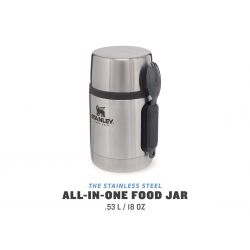 Contenitore alimenti da campeggio Stanley, Adventure Stainless Steel All-In-One Food Jar 18oz /530ml