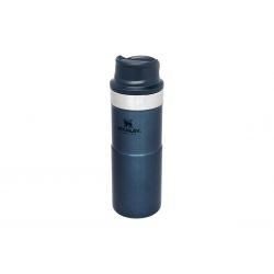 Stanley Thermal Bottle, Classic Trigger-Action Travel Mug 12oz / 350ml Nightfall