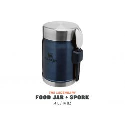 Thermos alimentaire Stanley, bocal alimentaire légendaire classique + Spork 14 oz / 400 ml Nightfall