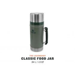 Stanley Food Jar, Classic Legendary Food Jar 1.0qt / 940ml Hammertone Green
