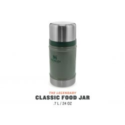 Stanley Food Jar, Classic Legendary Food Jar 24oz / 700ml Hammertone Green