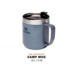 Stanley Camping Mug, Classic Legendary Camp Mug 12oz / 350ml Hammertone Ice
