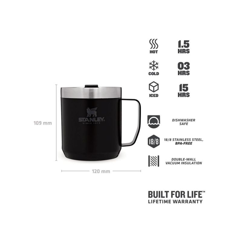 Stanley The Legendary Camp mug 350 ml - Matte Black