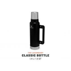 Borraccia Termica Stanley, Classic Legendary Bottle Large 1.5qt /1.4 l Matte Black Pebble