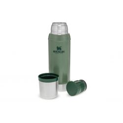 Stanley Thermoflasche, Classic Legendary Bottle Small 25oz /750ml Hammertone Green