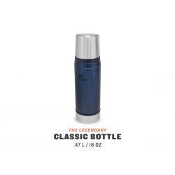 Stanley Thermal Bottle, Classic Legendary Bottle Xsmall 16oz / 470ml Nightfall