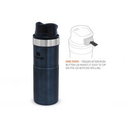 Thermal Bottle Stanley, Classic Trigger-Action Travel Mug 16oz / 470ml Nightfall