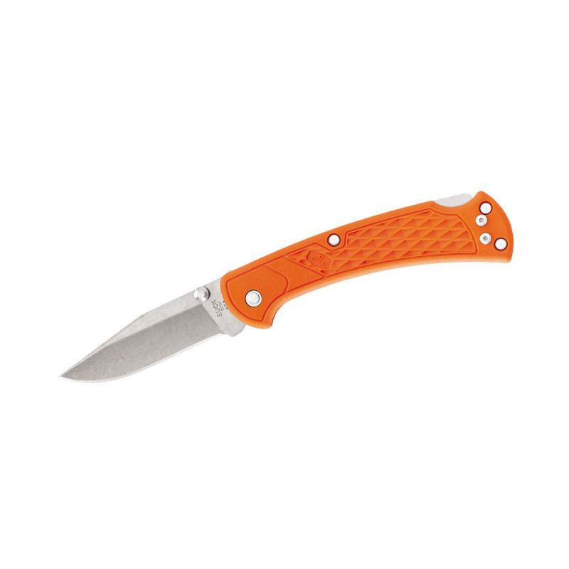 Buck Folding Ranger Slim Edc Select 112ORS Blaze Orange