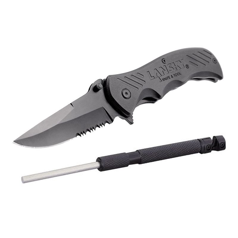 Lansky Tactical Collapsible Diamond Rod Knife Sharpener