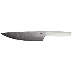 Xin Xincore, Chef's Knife 21.5 cm G10 White Damascus XC127