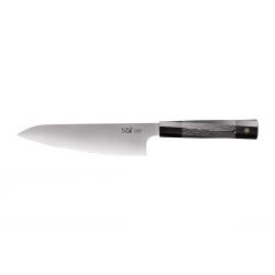 Xin Cutlery, serie Xincare, Coltello da chef cm.17,5 G10 Black XC104