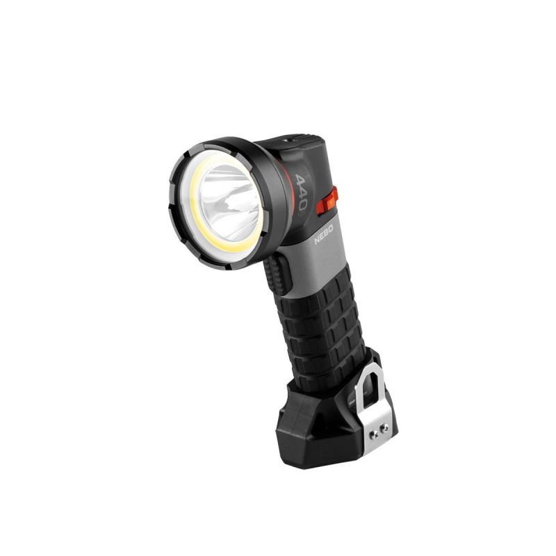 NEBO Luxtreme SL25R FLOOD + PROJECTEUR Rechargeable 400mt SPT-1004-G