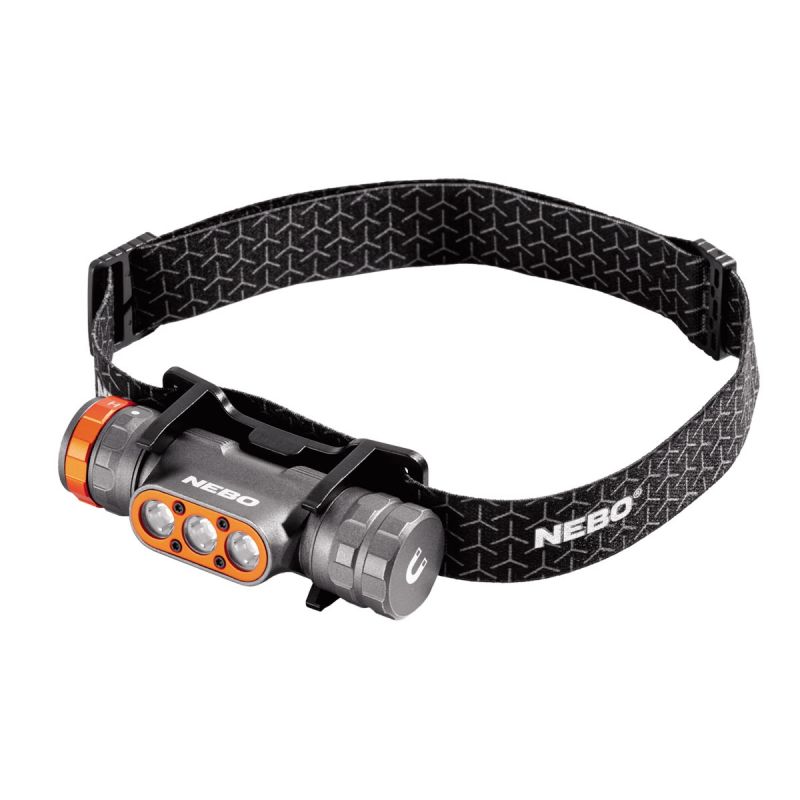 NEBO Transcend HEADLAMP Rechargeable 1500 Lumens LED HLP-1001-G