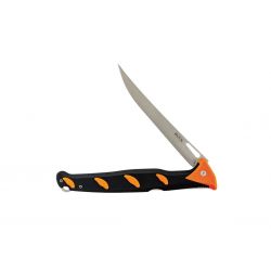 Buck Hookset, couteau à filet de poisson pliant. Filet Pliant 6" Eau Douce Orange/Gris 0148ORS