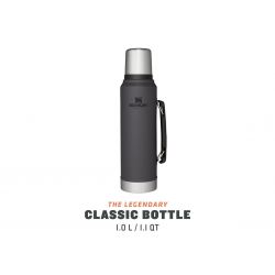 Stanley Thermoflasche, Classic Legendary Bottle 1.1qt / 1l  Charcoal