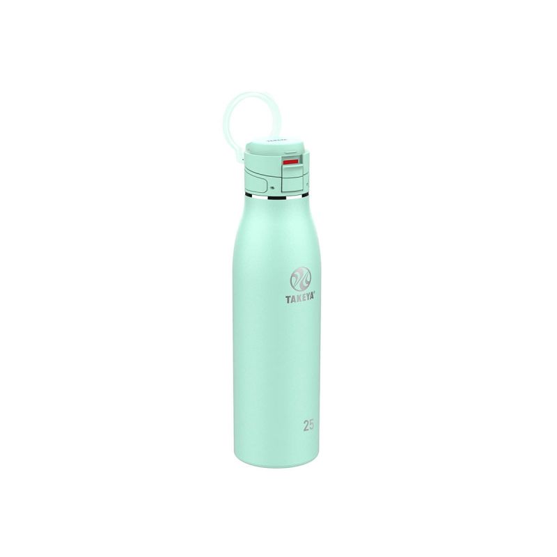 Takeya Actives Traveler Insulated Bottle 25oz / 740ml Aqua (52507)