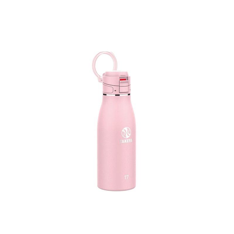 Takeya Actives Traveler Insulated Bottle 17oz / 503ml Blush (52207)